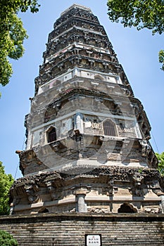 Tiger Hill (Yunyan) Pagoda, Suzhou, Jiangsu, China