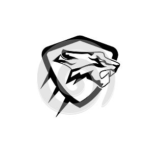 Tiger icon and symbol template illustration