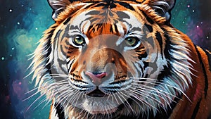 tiger illustration highquality image and ae ai generated