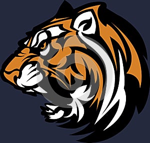 tiger logo vector illustration instan Download