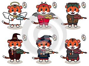 Tiger Music Halloween set Violin