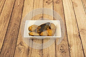 Tiger mussels are a dish originally from Cullera, but it is offered in practically all of Spain and consists of stuffed, battered