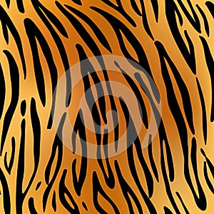 Tiger. Pattern texture repeating seamless.