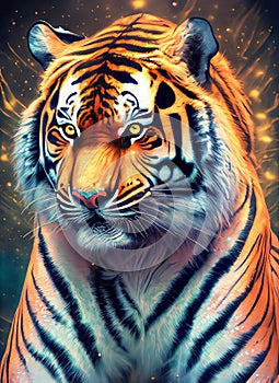 tiger portrait