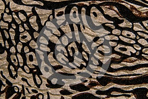 Tiger print fabric