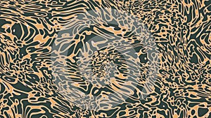 Tiger skin concept. abstract background pattern of figures