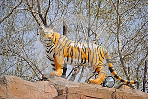 Tiger Statue in China