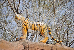 Tiger Statue in China