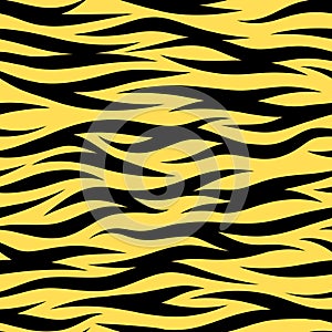 Tiger Stripes Seamless Wallpaper Vector Random Pattern photo