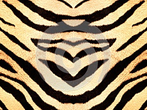 Tiger style fabric texture