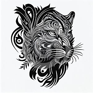 Tiger tattoo ink art wallpaper