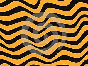 Tiger texture abstract pattern background. Animal skin with black and orange stripes