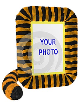 Tiger (Vertical Photo Frame)