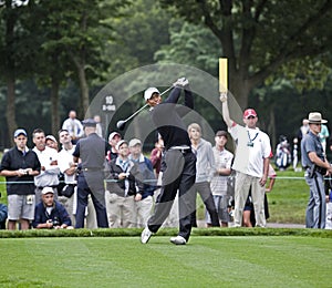 Tiger Woods at the 2009 US Open