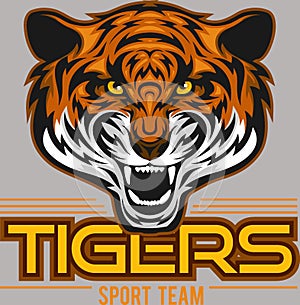 Tigers 1 mascot Vector illustration DOWNLOAD