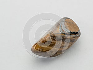 Tigers eye gemstone. Beautiful natural crystal gemstone. Macro s