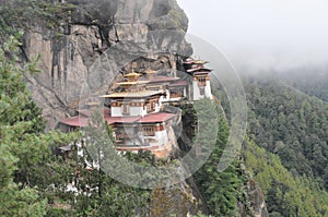 Tigers Nest monastary in Paro, Bhutan