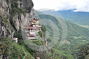 Tigers Nest monastary in Paro, Bhutan