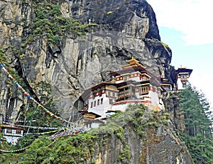 Tigers Nest Temple in Paro, Bhutan