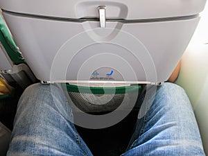 Tight legroom