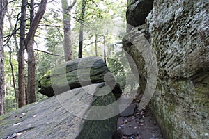 Tight Squeeze, Hocking Hills State Forest