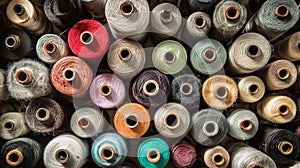 Tightly packed textile bobbin pattern