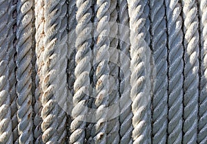 Tightly twisted rope