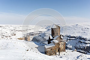 Tigran Honents church in Ani ancient city, Kars, Turkey