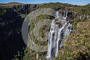 Tigre Preto (Black Tiger) Waterfall - Serra Geral National Park photo