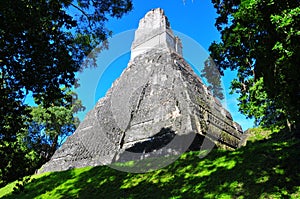 Tikal Ancient Maya Temple, Guatemala photo