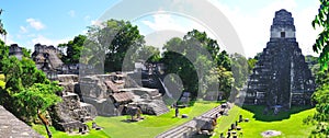 Tikal Ancient Maya Temples, Guatemala photo