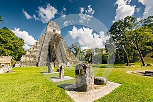 TIKAL, GUATEMALA AUGUST located in El Peten department, Tikal National Park