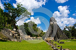 Tikal - Maya Ruins in the rainforest of Guatemala