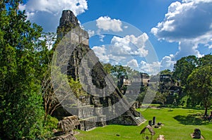 Tikal - Maya Ruins in the rainforest of Guatemala