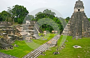 Tikal Pyramid in Guatemala