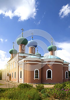 Tikhvin Assumption Monastery, a Russian Orthodox, (Tihvin, Saint Petersburg region, Russia)