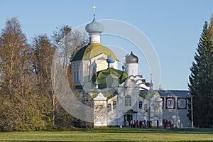 Tikhvin Assumption Monastery. Leningrad Oblast