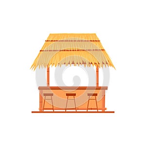 Tiki bar hut