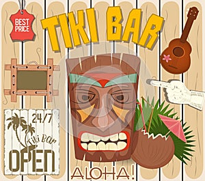 Tiki Bar Poster