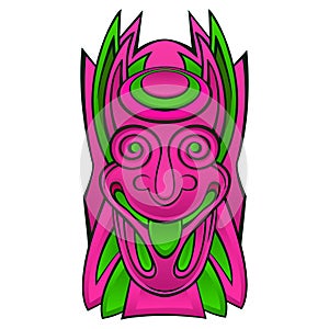 Tiki idol mask