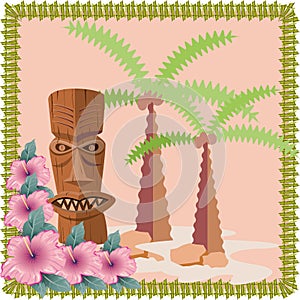 Tiki statue