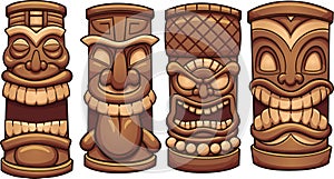 Tiki totems