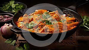 tikka curry indian food chicken