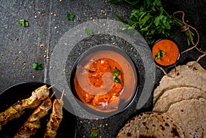 Tikka masala, butter chicken curry