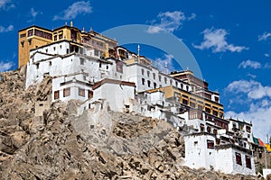 Tiksey Monastery is a Buddhist monastery in Ladakh, India ,