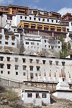 Tiksey Monastery in Ladakh, India