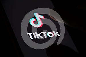 TikTok app, logo