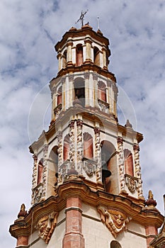 Belfry in Tilaco  mission near jalpan de serra in queretaro, mexico photo