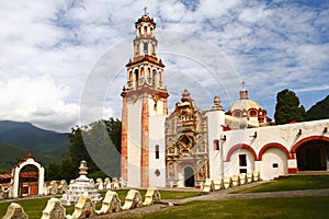 Baroque Tilaco  mission near jalpan de serra in queretaro, mexico IV photo