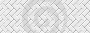 Tile brick pattern. Seamless subway wall. Vector illustration